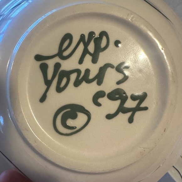 SET OF 2 EXPRESSLY YOURS SNOWMAN HOLIDAY 9” Bowls - Picture 7 of 13